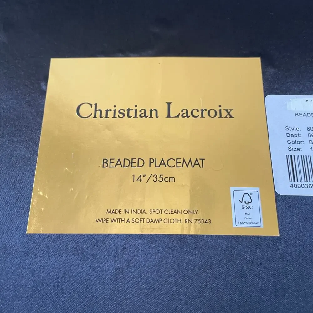 Christian Lacroix 2pchalloween black